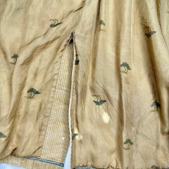 Brad Whitney Carmel Cove VTG 70s/80s Khaki Tan Corduroy Buttoned Trench Coat - Picture 13 of 16